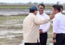 Bikinan Padi Sumsel 4 Juta Ton, Prabowo: Indonesia Jadi Lumbung Pangan Dunia